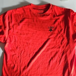 LRG Bright Red Short Sleeve Tee